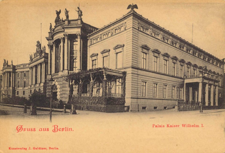 Berlin, Mitte, Berlin - Palais Kaiser Wilhelm I. (Zeno Ansichtskarten)