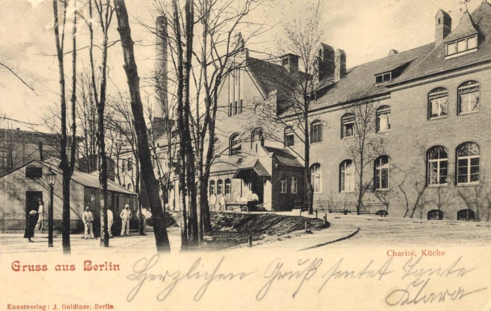 Berlin, Mitte, Berlin - Charité, Küche (Zeno Ansichtskarten)