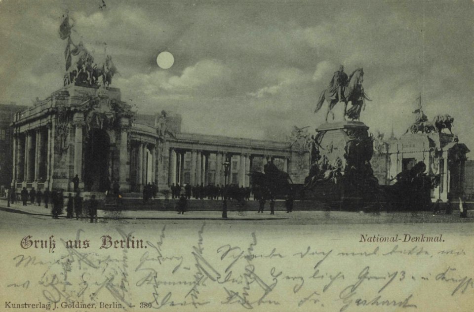 Berlin, Mitte, Berlin - Nationaldenkmal Kaiser Wilhelm I. (8) (Zeno Ansichtskarten)