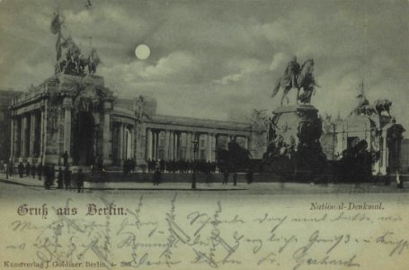 Berlin, Mitte, Berlin - Nationaldenkmal Kaiser Wilhelm I. (8) (Zeno Ansichtskarten)