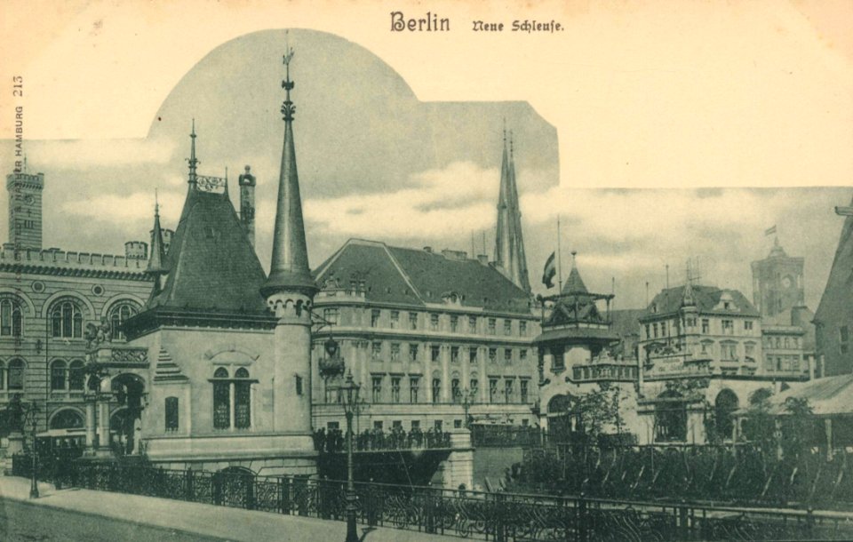 Berlin, Mitte, Berlin - Neue Schleuse (Zeno Ansichtskarten)