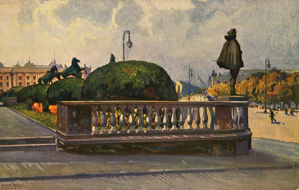Berlin, Mitte, Berlin - Schlossterrasse (Zeno Ansichtskarten)