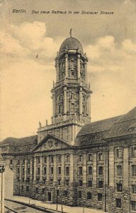 Berlin, Mitte, Berlin - Stralauer Straße, Neues Rathaus (Zeno Ansichtskarten)