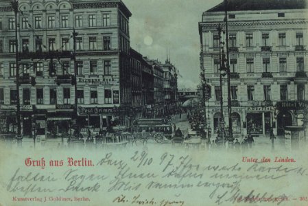 Berlin, Mitte, Berlin - Unter den Linden (6) (Zeno Ansichtskarten)