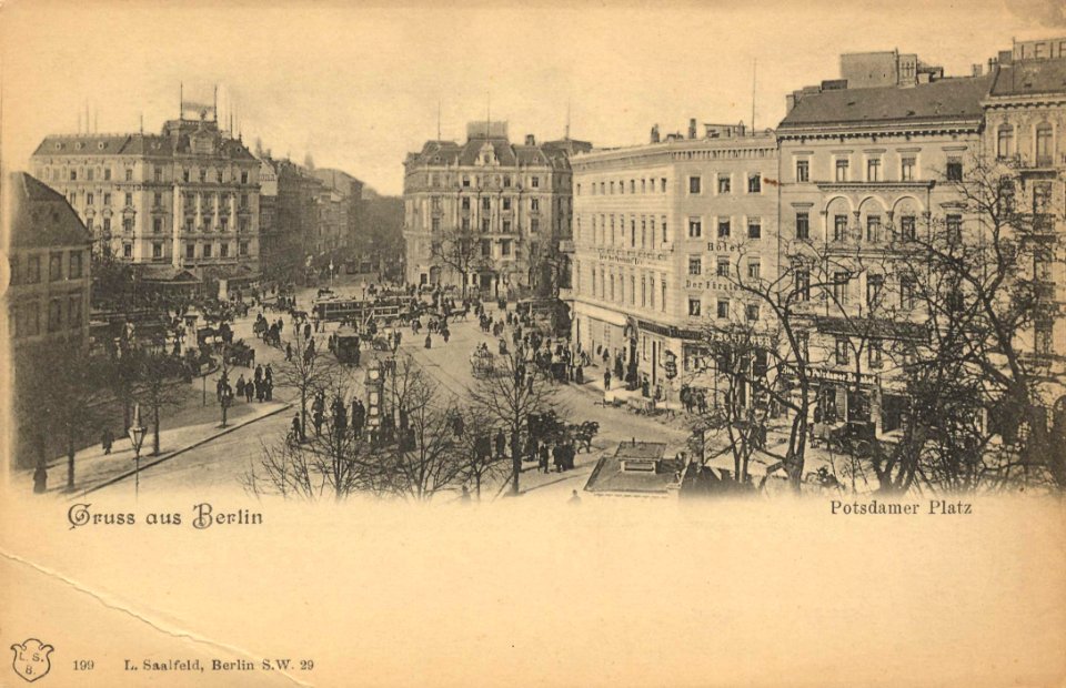 Berlin, Mitte, Berlin - Potsdamer Platz (Zeno Ansichtskarten)