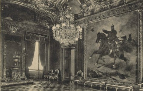 Berlin, Mitte, Berlin - Kgl. Schloss, Goldbrokatsaal (Zeno Ansichtskarten)