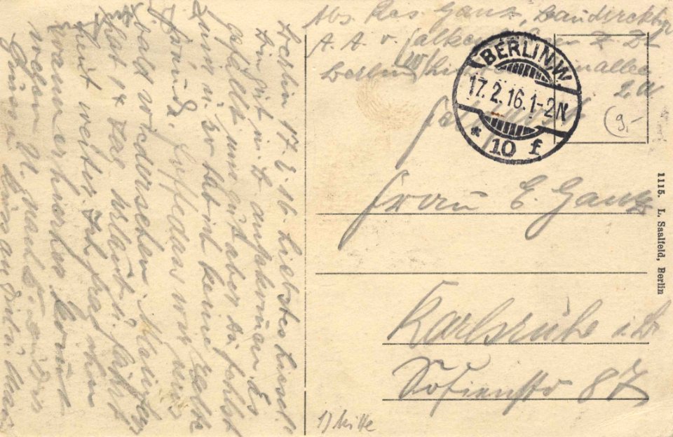 Berlin, Mitte, Berlin - Vereidigung der Truppen im Lustgarten (back) (Zeno Ansichtskarten)