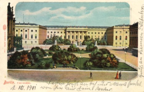 Berlin, Mitte, Berlin - Universität (Zeno Ansichtskarten)