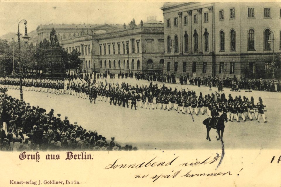 Berlin, Mitte, Berlin - Unter den Linden, Parade (Zeno Ansichtskarten)