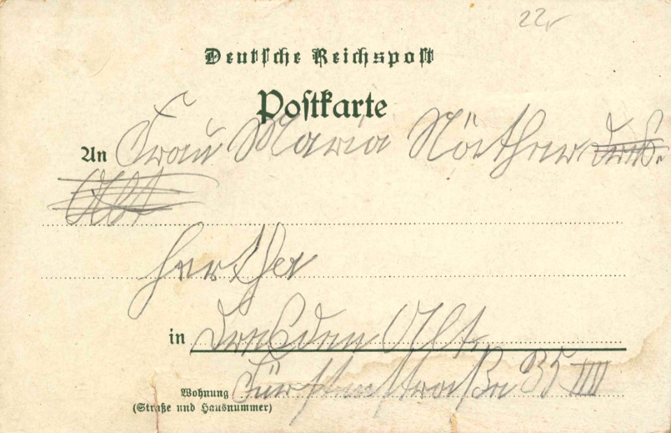 Berlin, Schöneberg, Berlin - Rathaus; Alte Kirche und Pfarrhaus; Denkmal Kaiser Wilhelm I. (back) (Zeno Ansichtskarten)