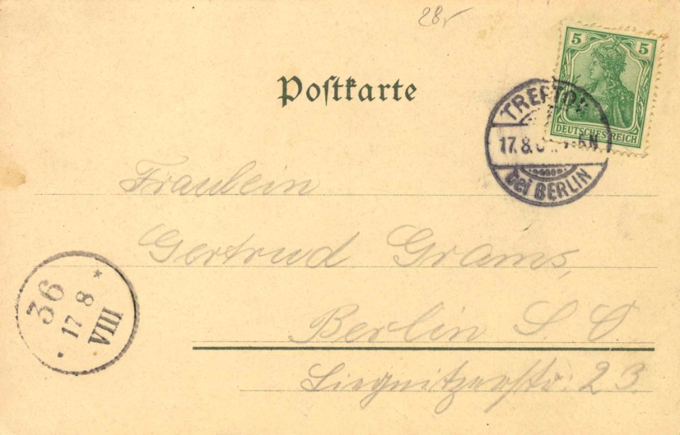 Berlin, Treptow, Berlin - Altes Eierhäuschen (2) (back) (Zeno Ansichtskarten)