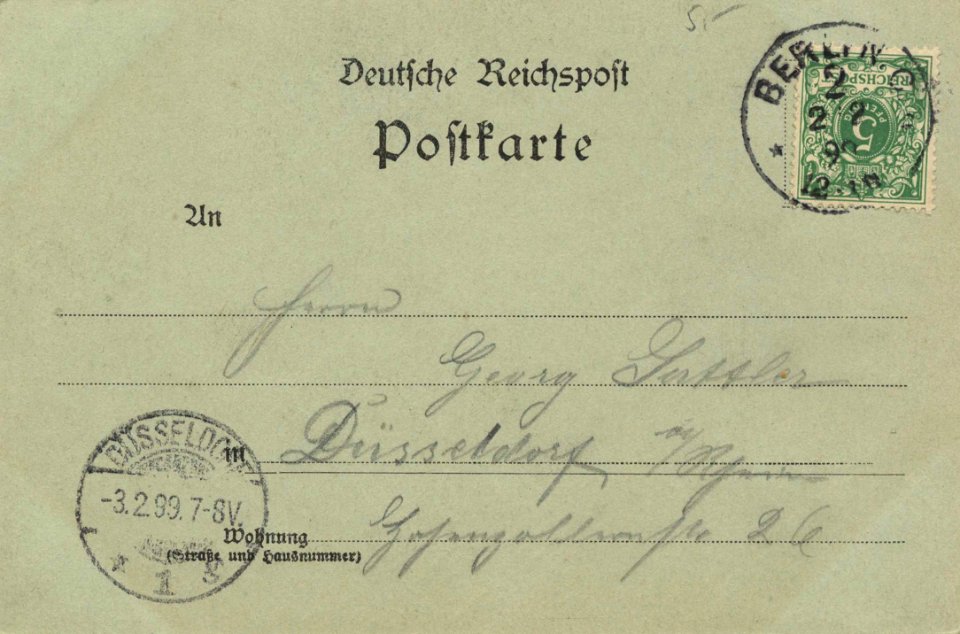 Berlin, Mitte, Berlin - Nationaldenkmal Kaiser Wilhelm I. (8) (back) (Zeno Ansichtskarten)