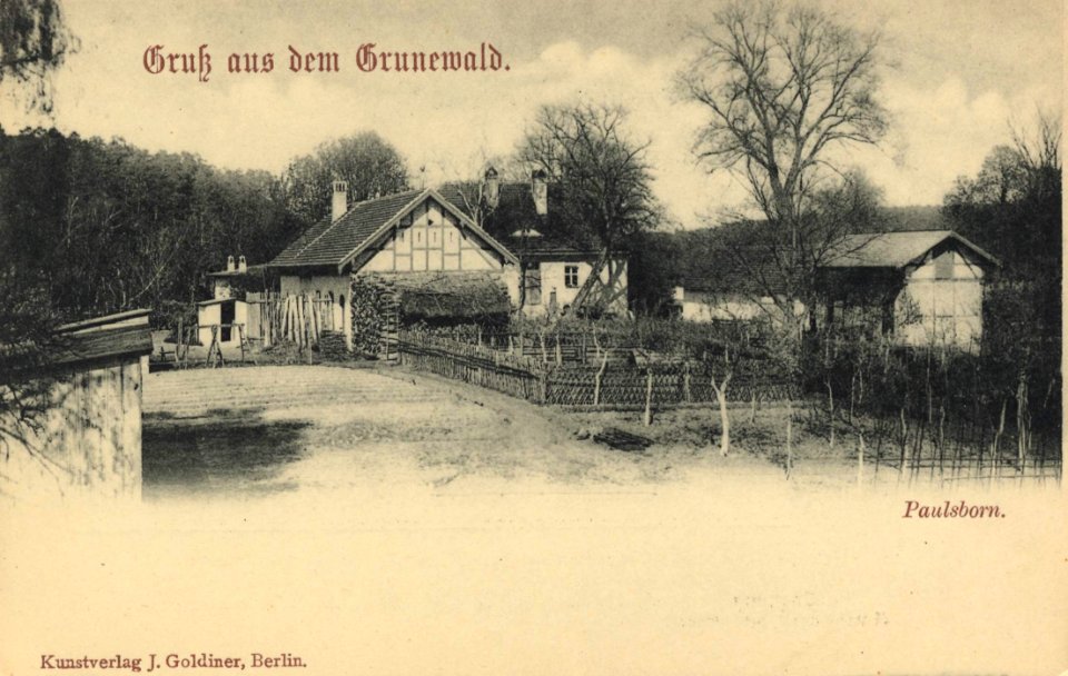 Berlin, Wilmersdorf, Berlin - Grunewald, Paulsborn (Zeno Ansichtskarten)