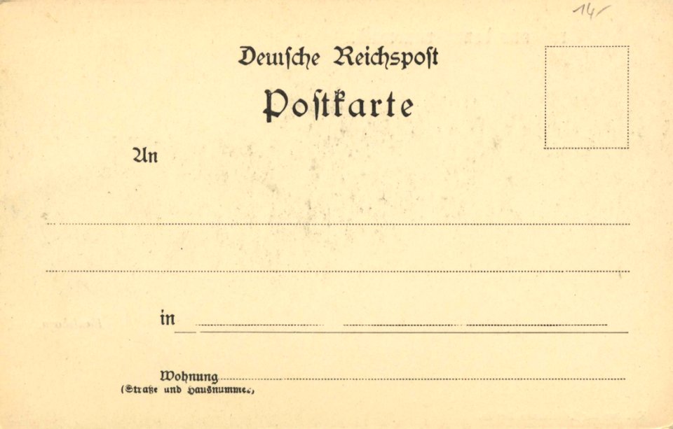 Berlin, Wilmersdorf, Berlin - Grunewald, Paulsborn (back) (Zeno Ansichtskarten)