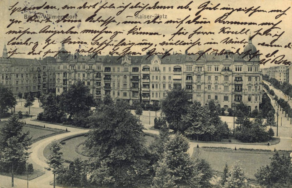 Berlin, Wilmersdorf, Berlin - Kaiserplatz (2) (Zeno Ansichtskarten)