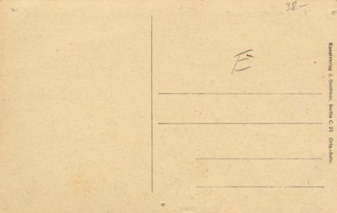 Berlin, Wilmersdorf, Berlin - Schmargendorf, Breite Straße (back) (Zeno Ansichtskarten)