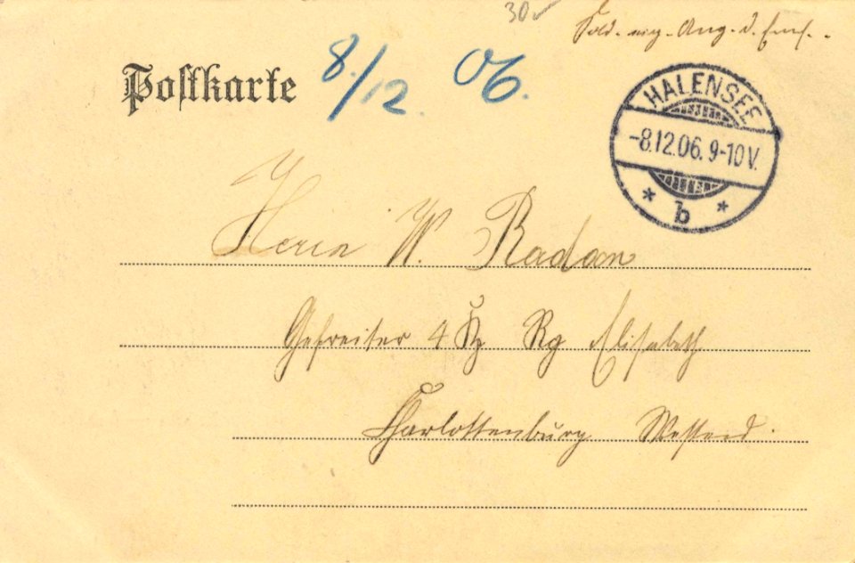 Berlin, Wilmersdorf, Berlin - Halensee, Bahnhof, Brücke (back) (Zeno Ansichtskarten)