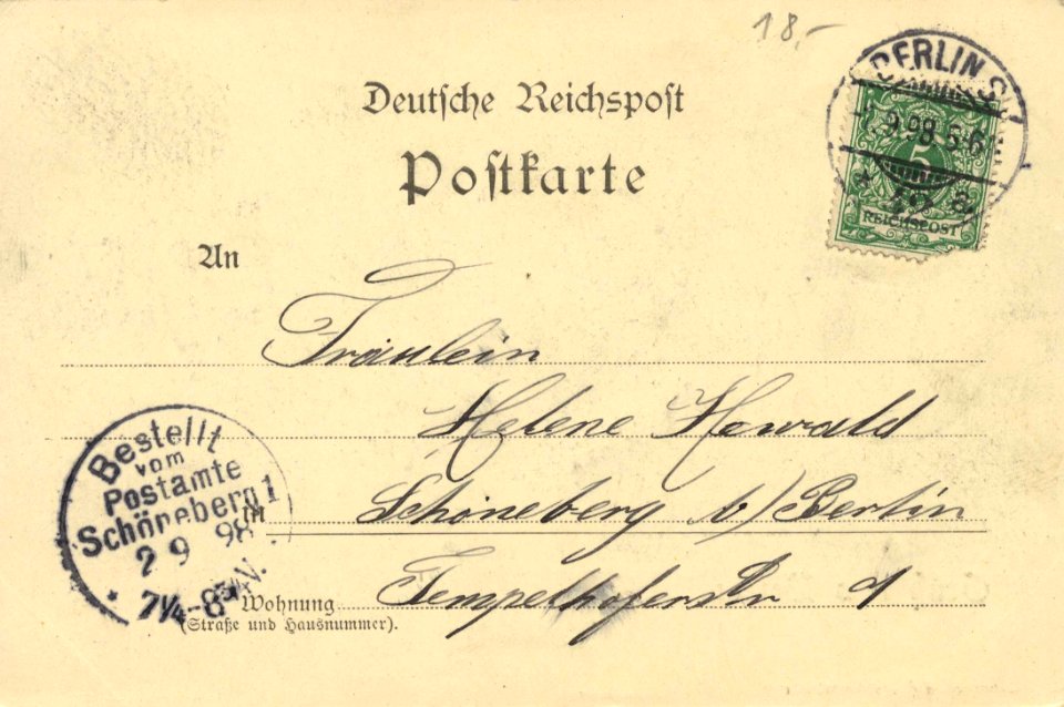 Berlin, Mitte, Berlin - Unter den Linden, Parade (back) (Zeno Ansichtskarten)