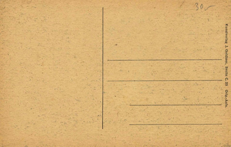 Berlin, Wilmersdorf, Berlin - Xantener Straße Ecke Konstanzer Straße (back) (Zeno Ansichtskarten)