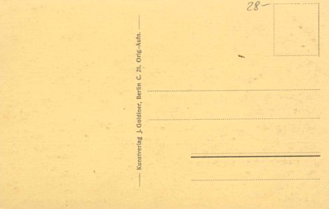 Berlin, Zehlendorf, Berlin - Hauptstraße, Ältestes Haus (back) (Zeno Ansichtskarten)