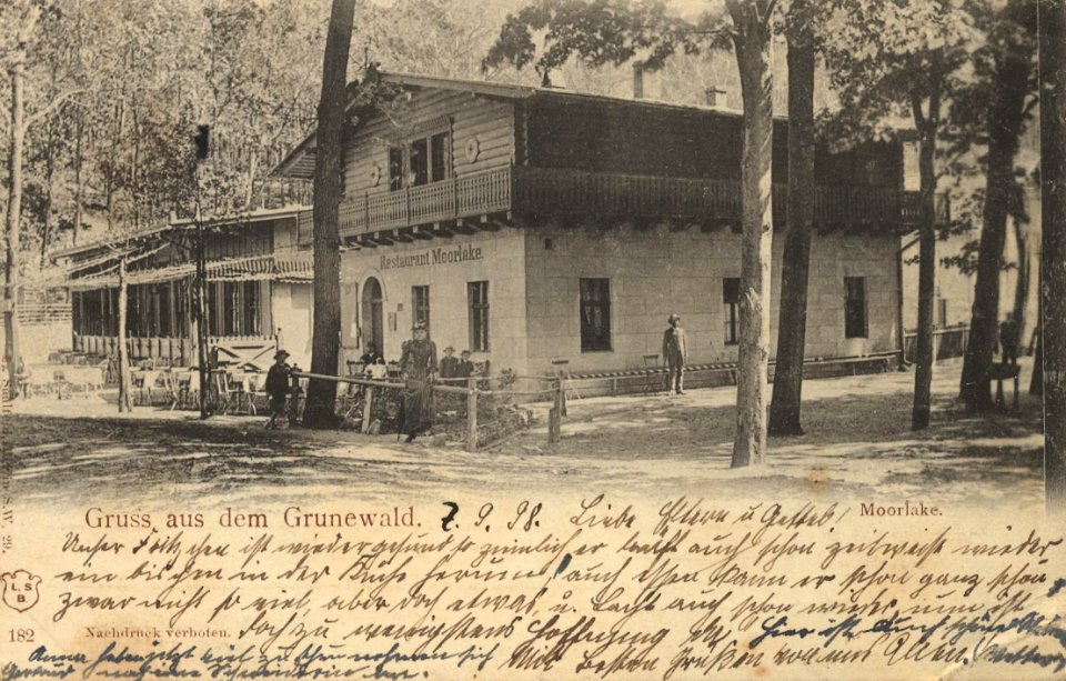 Berlin, Wilmersdorf, Berlin - Grunewald, Moorlake (Zeno Ansichtskarten)