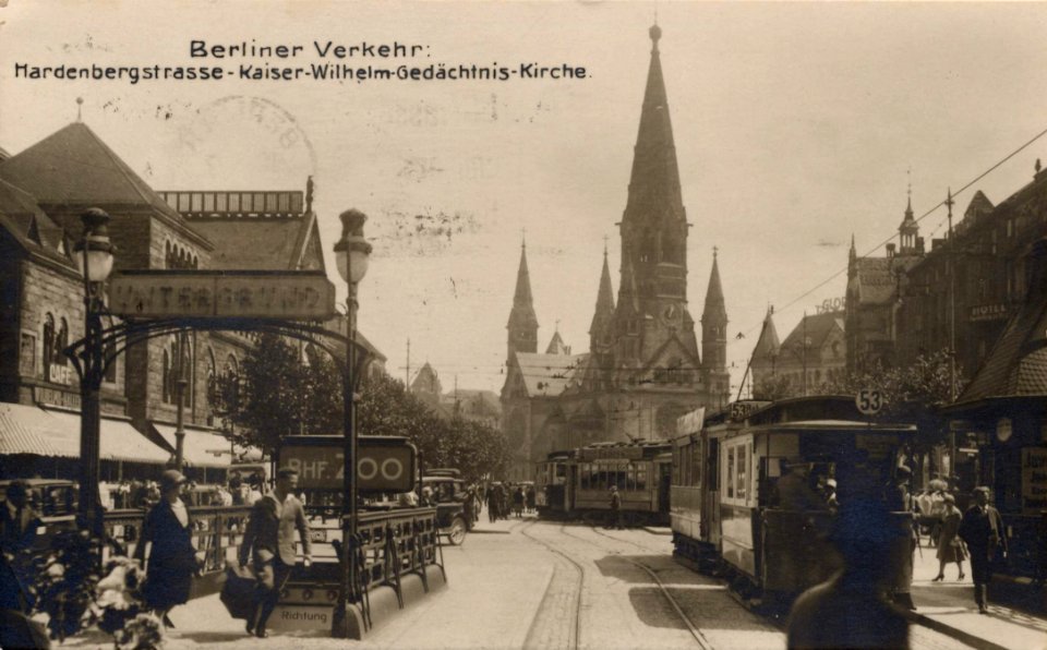 Berlin-Charlottenburg Postkarte 027