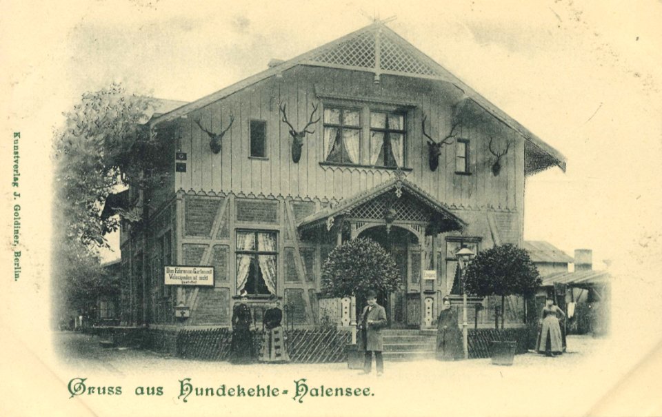 Berlin, Wilmersdorf, Berlin - Halensee, Hundekehle (Zeno Ansichtskarten)