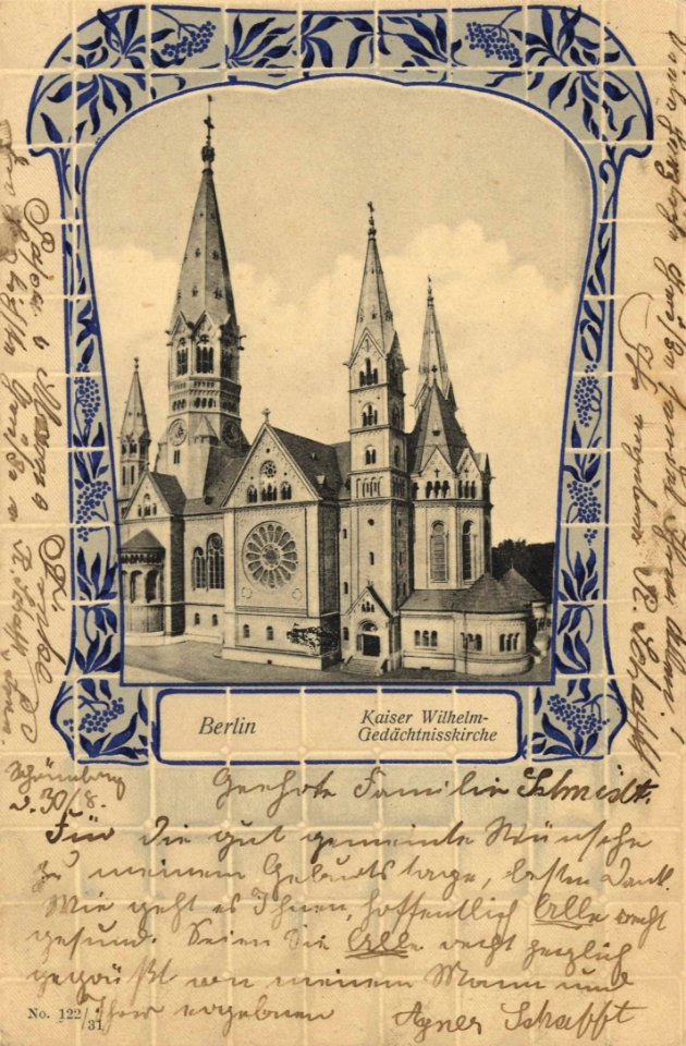 Berlin-Charlottenburg Postkarte 039