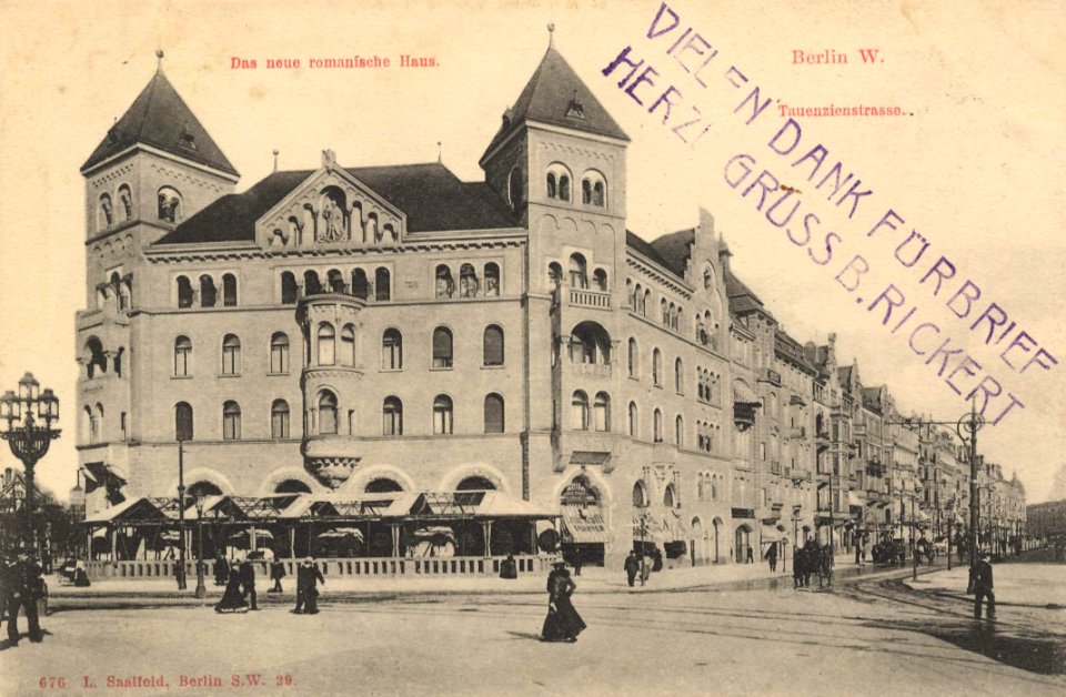 Berlin-Charlottenburg Postkarte 066
