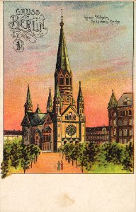 Berlin-Charlottenburg Postkarte 038
