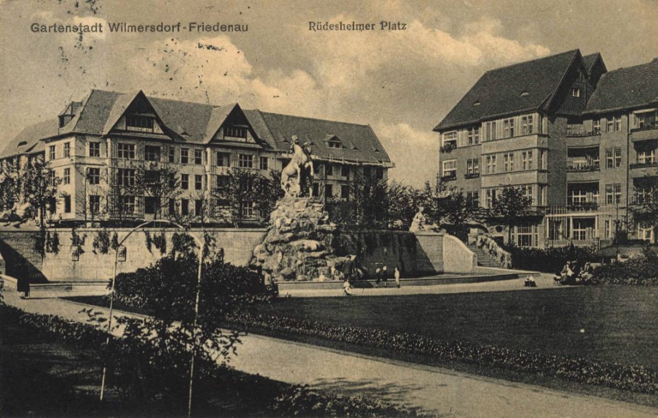Berlin, Wilmersdorf, Berlin - Rüdesheimer Platz (Zeno Ansichtskarten)