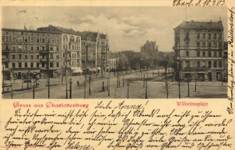 Berlin-Charlottenburg Postkarte 088