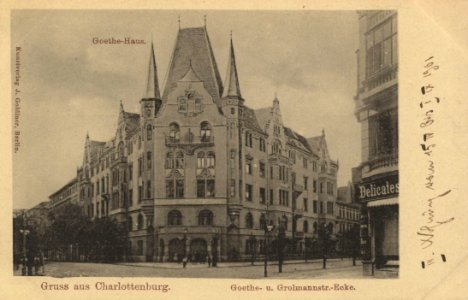 Berlin-Charlottenburg Postkarte 021