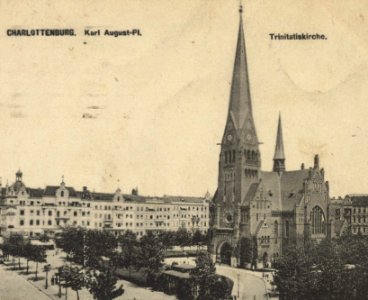 Berlin-Charlottenburg Postkarte 042 (Detail) photo