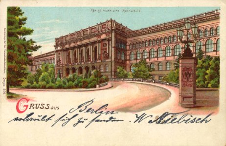 Berlin-Charlottenburg Postkarte 046