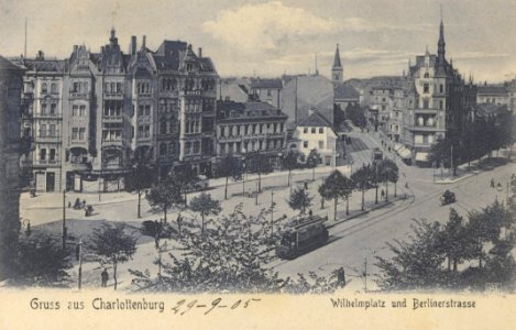 Berlin-Charlottenburg Postkarte 087