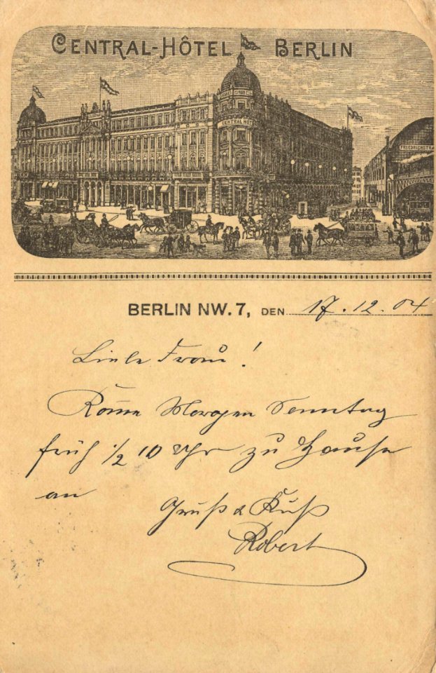 Berlin-Mitte Postkarte 049