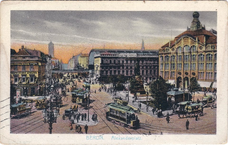 Berlin. — Alexanderplatz. vº