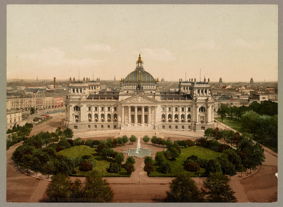 Berlin. Reichstagsgebäude LCCN93517365