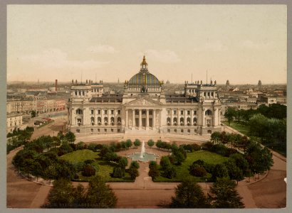 Berlin. Reichstagsgebäude LCCN93517365