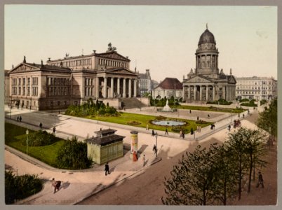 Berlin. Gendsdarmenmarkt-Schillerplatz LOC ppmsca.52522