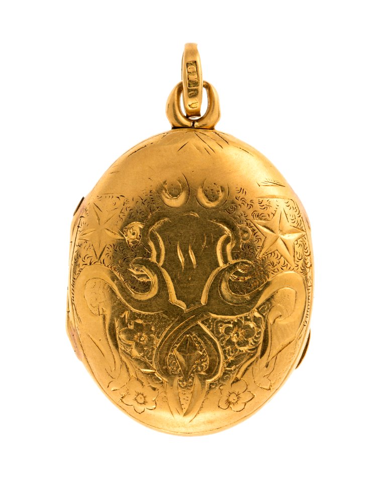 Berlock av guld, 1865 - Hallwylska museet - 110566
