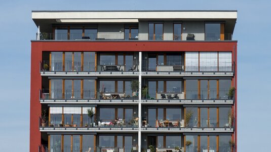 Window facade balcony