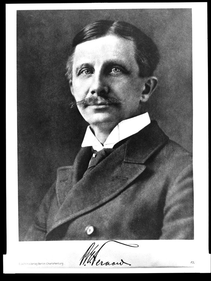 Bernhard Fernow, head-and-shoulders portrait, facing left LCCN95513999