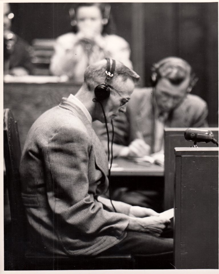 Bernhard Kassing, witness in the Judges' Trial