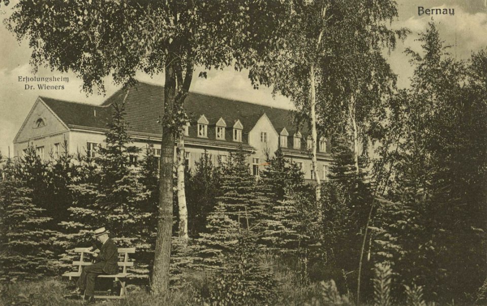 Bernau (Mark), Brandenburg - Erholungsheim Dr. Wieners (Zeno Ansichtskarten)