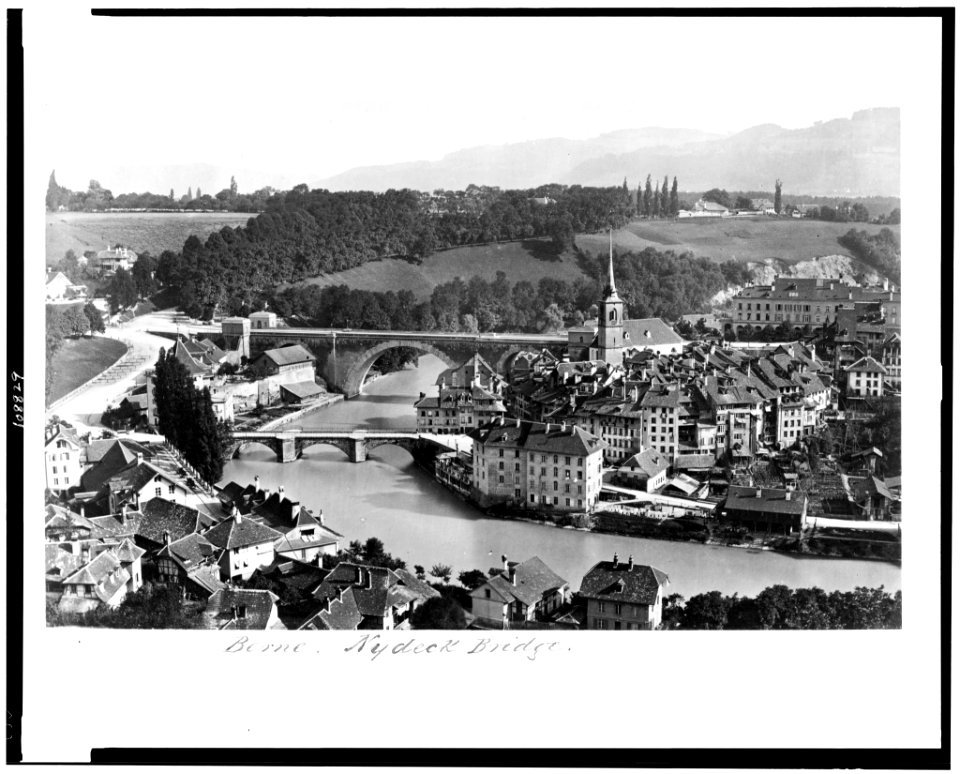 Berne. Nydeck Bridge LCCN94513872