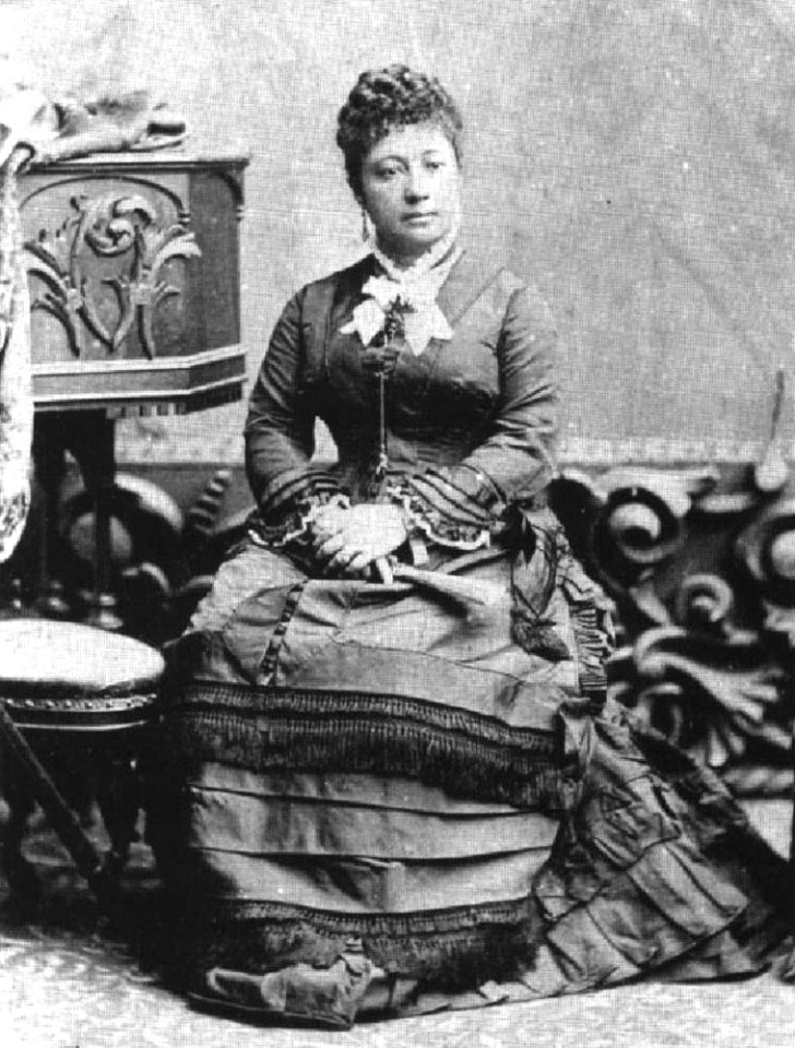 Bernice Pauahi Bishop, San Francisco, 1875