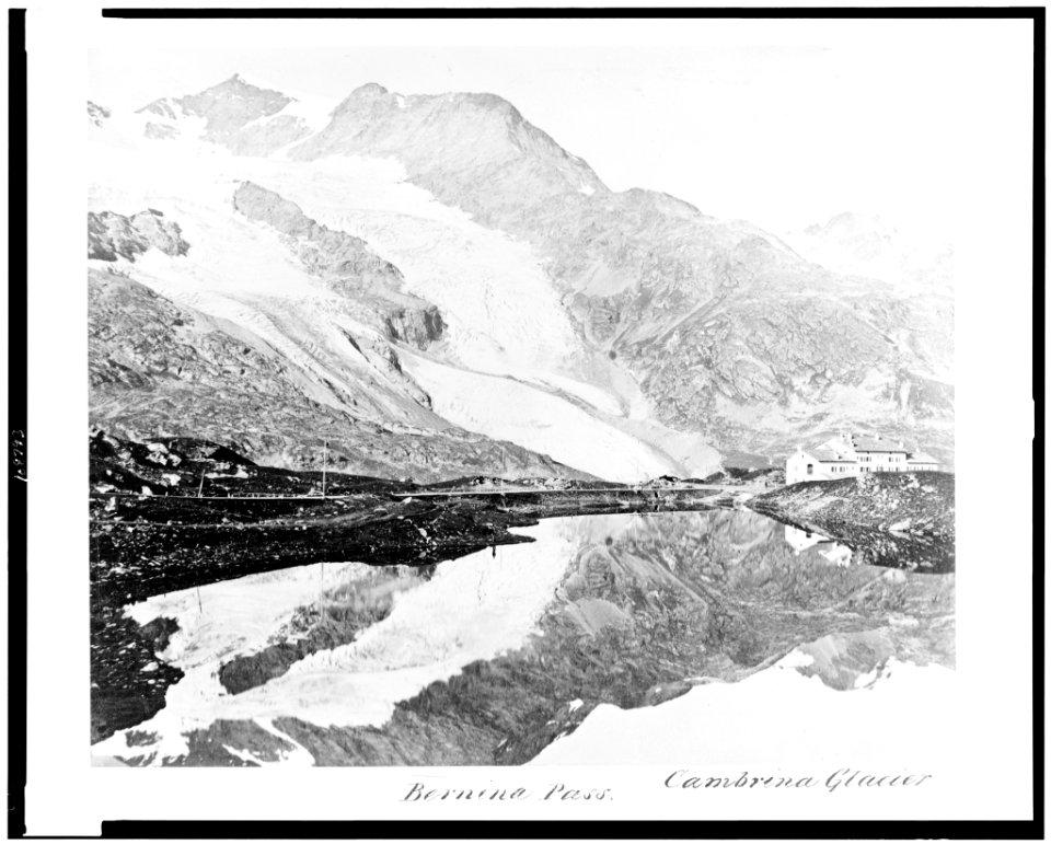 Bernina Pass. Cambrina Glacier LCCN94514214