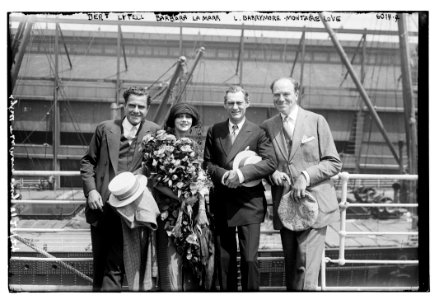 Bert Lytell, Barabara La Marr, L. Barrymore, and Montague Love LCCN2014716172